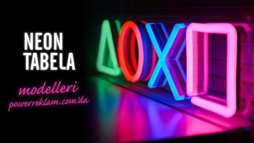 Neon Tabela Modelleri